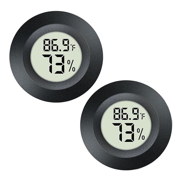 JEDEW 2 Pack Hygrometer Thermometer Digital Humidity Meter