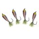 thumbnail image 2 of Epoxi Minnow Streamer Fly Saltwater Bass Trucha Perca Chub Jig Lure 4pcs C, 2 of 5