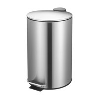 Inspiracci - Basurero 3 L Acero Inoxidable Gris