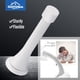 thumbnail image 2 of Tope de puerta HOMOTEK de 8 cm, resorte flexible, blanco, paquete de 12, 2 of 7
