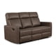 thumbnail image 1 of Sofá Reclinable Asturias 3 Cuerpos Café, 1 of 6