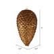 thumbnail image 2 of Ornament Vickerman Mocha Pinecone, fabricante limitado por 1 año, 2 of 2