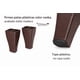 thumbnail image 4 of Cama Europea Somnia 2 Plazas + Respaldo Tubular Madera Lino, 4 of 6