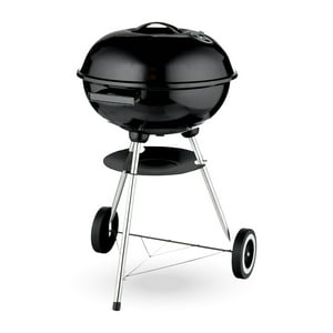 Home&Design - Parrilla A Carbón Con Tapa Y Ruedas – Tipo Kettle 43 Cm
