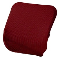 Bothyi - Funda Para Asiento De Silla Spandex Cuerpo Dividido Elástico Lavable Para Comedor Rojo