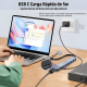thumbnail image 3 of Hub 7 en 1 adaptador USB-C puertos USB 3.0 PD Mac PC #2, 3 of 3