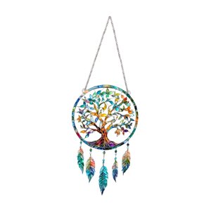 Bothyi - Placa Colgante De Acrílico 2D Con Atrapasueños Para Decoración De Pared, Para Pasillo De Dormitorio Interior