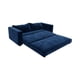 thumbnail image 3 of Sofa Cama Multifuncional Felpa Azul Marino, 3 of 3