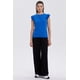 thumbnail image 4 of Polera Mujer Vuelos Rib Lisa Azulino, 4 of 4