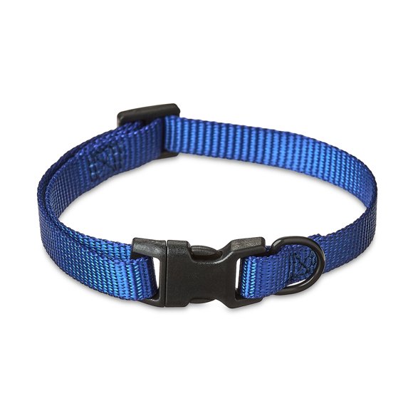 Collar para perro Vibrant Life talla S azul de poliéster ajustable