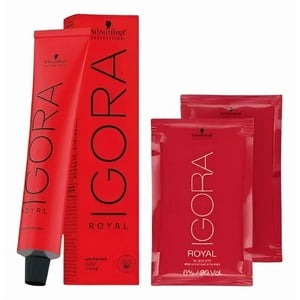 Schwarzkopf - Igora Royal 8-77 Rubio Claro Cobrizo Intenso + Oxigenta 20V