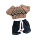 thumbnail image 3 of Ropa Para Muñecas De 15 Cm, Accesorios Para Muñecas, Juguetes Para Niños, Accesorios Para Fotos, Colgante Para Muñecas, Color Marrón, 3 of 3