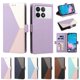 thumbnail image 5 of Funda con Solapa para Xiaomi 14T Pro, Diseño Tricolor con Ranuras, Morado, 5 of 6