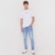 thumbnail image 4 of Polera Hombre Front & Back Print Blanco Corona, 4 of 5
