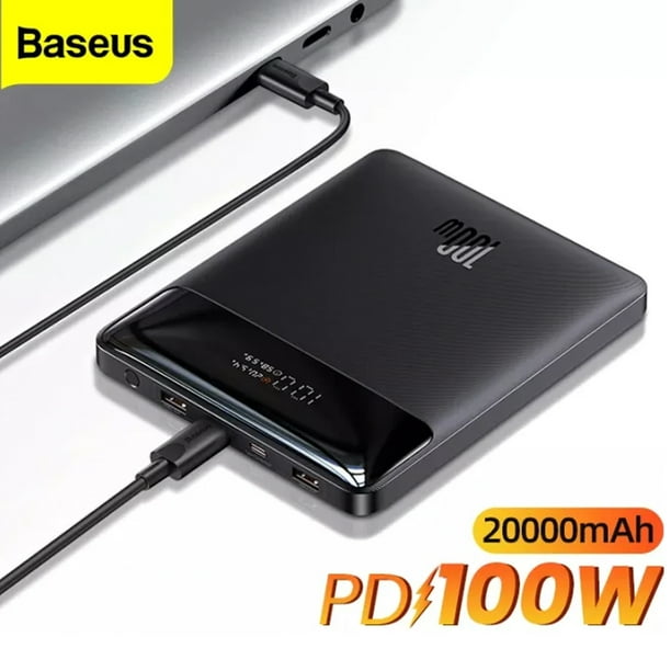 Batería Externa 100W USB C Notebook Mac y celular | Lider