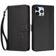 thumbnail image 3 of Funda Cartera Trébol para iPhone 12 Pro Max con Ranuras Tarjetas y Carga Inalámbrica Negro, 3 of 6