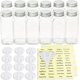 thumbnail image 2 of Juego de 12 tarros de especias Simple Houseware 177 ml, 2 of 4
