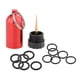 thumbnail image 5 of Cylinder O , Scuba Diving Cylinder Sealing O Rings Mini Cylinder Storage Bottle , rojo, 5 of 5