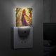 thumbnail image 4 of Enredados: Cabello Largo Luz nocturna LED con sensor de anochecer a amanecer para dormitorio, baño, pasillo, escaleras - Lámpara LED nocturna de enchufe, 0.5W - 1 pieza, 4 of 6
