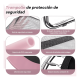 thumbnail image 3 of Cama elástica resistente Yep Home 150 cm rosada y negra, 3 of 3