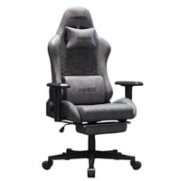 Crusec - Silla Gamer Ergonómica Con Reposapiés Reclinable Profesional
