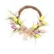 thumbnail image 4 of Guirnalda De Medio Círculo De 40 Cm, Tulipán, Decoración De Sala De Estar Artificial, Puerta Delantera, Amarillo, 4 of 5