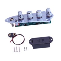 Bothyi - Placa De Control Cargada De Guitarra Eléctrica Tablero De Control Con Cable Con Arnés De Cableado