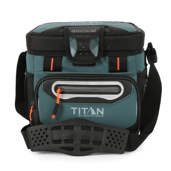 Cooler Titan Por Arctic Zone Enfriador Blando Sin Cremallera Para 9 Latas Con Hardbody