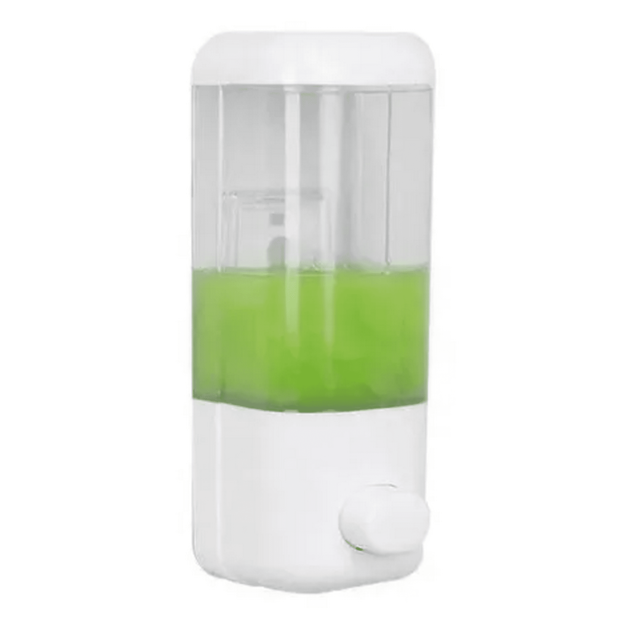 Genérico - Dispensador Jabón Líquido Gel Shampoo 500ml Baño Cocina Ofic Blanco