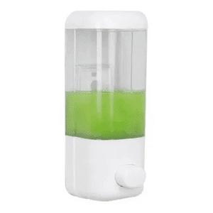 Genérico - Dispensador Jabón Líquido Gel Shampoo 500Ml Baño Cocina Ofic Blanco