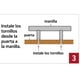 thumbnail image 4 of Tirador Manilla Madrid 10 x 128mm Acero DMC, 4 of 4