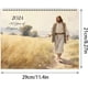thumbnail image 4 of Calendario de pared de Jesús 2024 - Calendario cristiano 2024 Calendario religioso mensual 2024 Calendario de Jesucristo 2024 Calendario de pared litúrgico católico 2024 Calendario del llamado de Jesú, 4 of 7