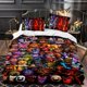 thumbnail image 1 of Cartoon- Bedding -Set Anime- Bedding Duvet -Cover- Lightweight3 -Pieces Comforter- Cover Se with Duvet Cover and - Pillow- Pillowcases, 1 of 5