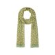 thumbnail image 1 of Bufanda Vintage Floral para Mujer, Pañuelo Retro de Seda Ligera para Protección Solar, Envoltura para la Cabeza para el Verano, Talla Única, Verde Militar, 1 of 6