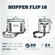 thumbnail image 4 of Nevera portátil YETI Hopper Flip 18 Charcoal 20L, 4 of 7