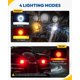 thumbnail image 3 of Luces Direccionales LED ANONEMOTO 3.25 Pulgadas 1157 1156 para Harley, 3 of 7