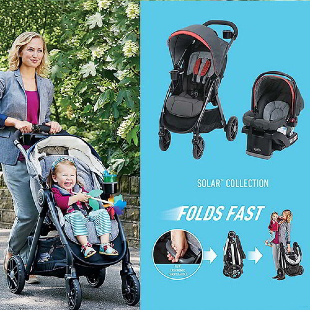 Graco FastAction + SnugRide Click Connect Gris, foto 3