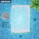 thumbnail image 3 of Bolsa Filtro Malla Fina U.S. Pool Supply 16x20 Universal Piscina, 3 of 3
