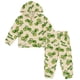 thumbnail image 1 of Conjunto de sudadera con capucha y punto gofrado para niños pequeños John Deere, 1 of 7