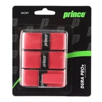 Overgrip Prince Durapro+ Rojo X3 Tenis/Padel
