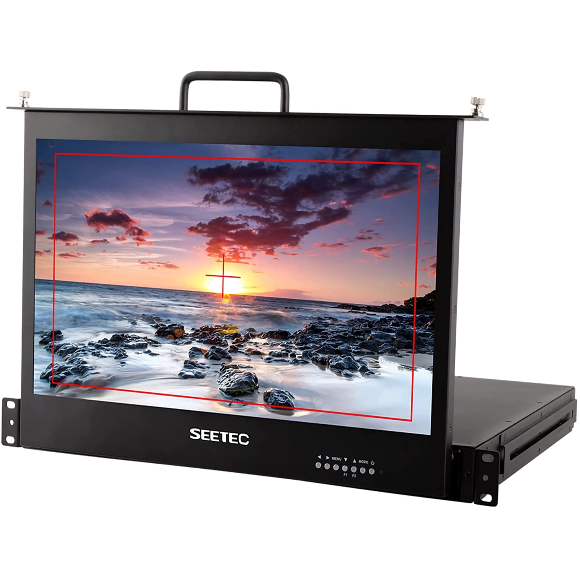 Monitor Seetec Sc173-hd-56 De 17,3" Full Hd Para Montaje En Rack
