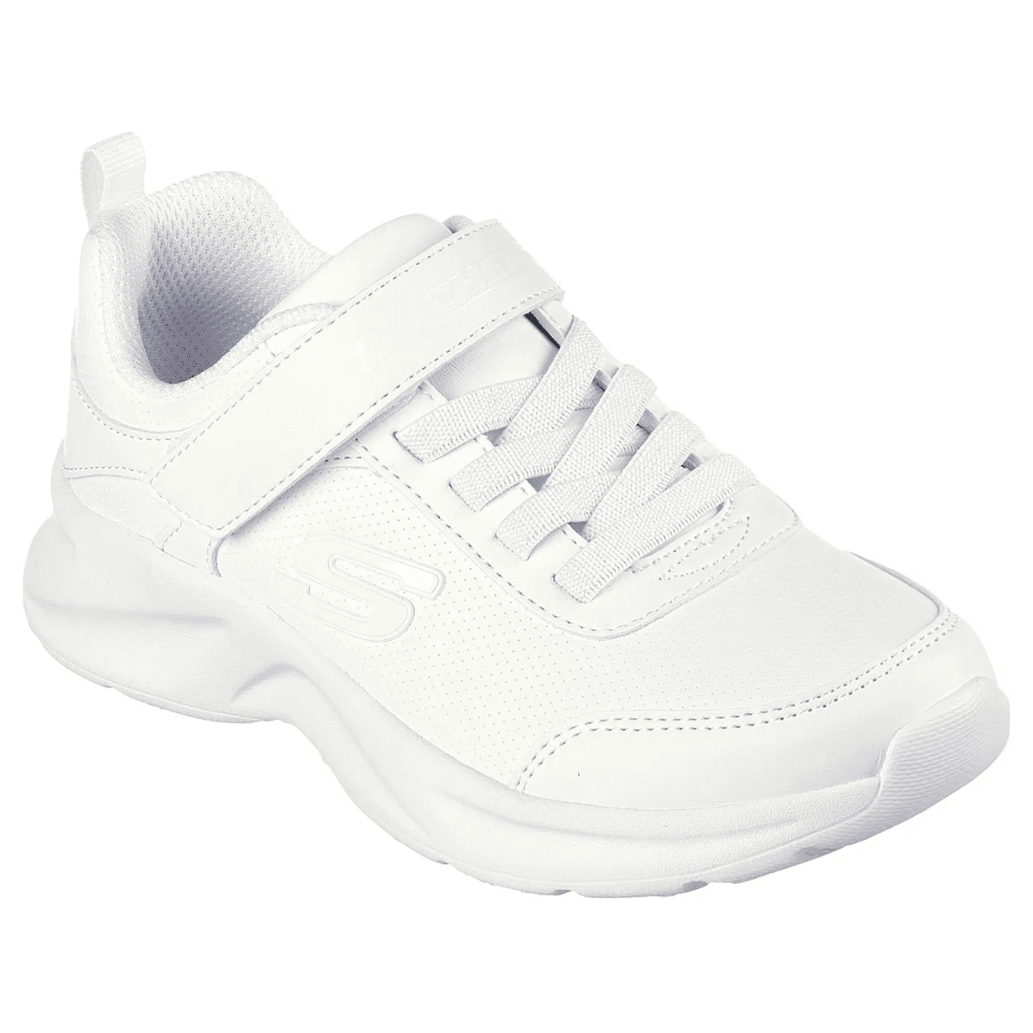 Zapatillas Skechers Escolar Dynamatic | 302629l-wht - Talla 32