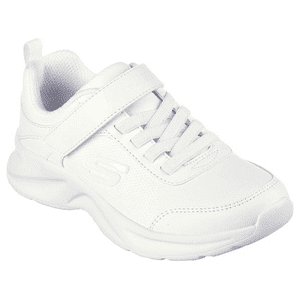 Zapatillas Skechers Escolar Dynamatic | 302629L-Wht - Talla 26