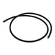 thumbnail image 5 of Cadena de cuerda de collar de caucho negro con cierre de cobre Resultados de la joyería 60cm, 5 of 5