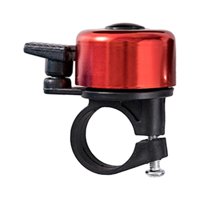 Ioensy - Timbre De Bicicleta Fácil De Instalar Timbre De Bicicleta Montar Al Aire Libre Bicicleta De Montaña Y Carretera Rojo