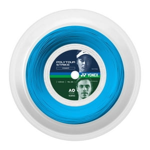 Cuerda De Tenis Yonex Poly Tour Strike 16L/1.25Mm Azul 200 M