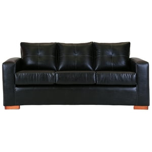 Muebles América - Sofá Franco 3 Cuerpos Negro