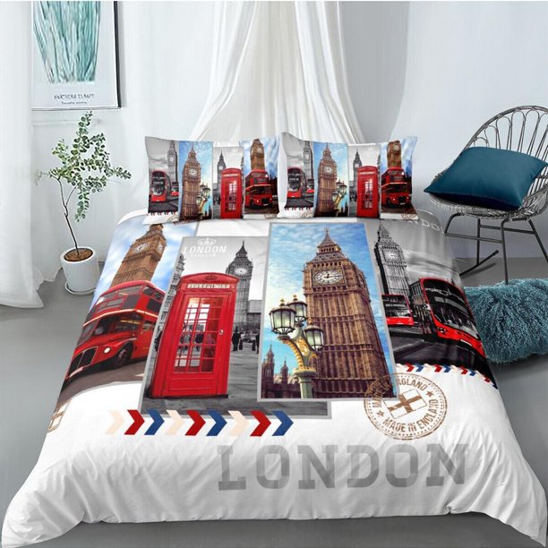 Voyage Blue Ocean Natural Scenery3 Quilt Duvet Cover Set Doona Cover3-Piece Bedding Set