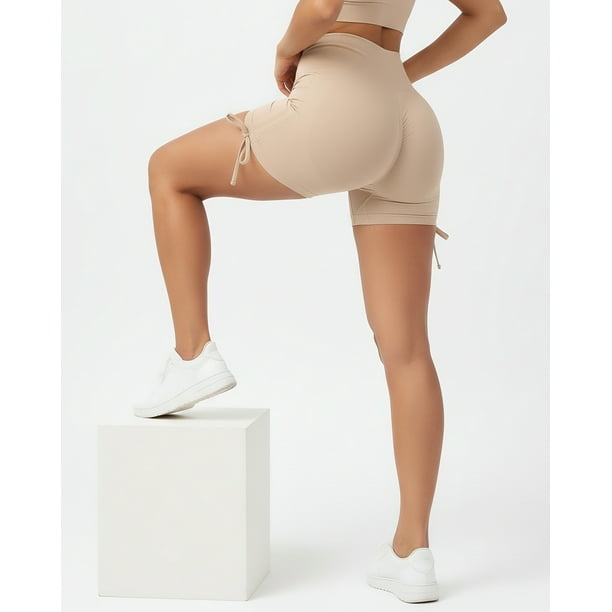 Short Deportivo Mujer Levanta Cola con Cordones
