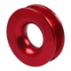 thumbnail image 1 of Anillo De Recuperación De Arranque De Cabrestante, 41000 Libras, Para ATV, UTV, SUV, Grillete De Aluminio, Rojo, 1 of 5